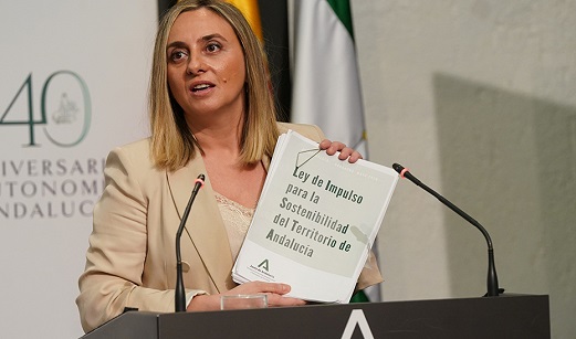La Ley de Impulso para la Sostenibilidad del Territorio de Andalucía inicia su tramitación.