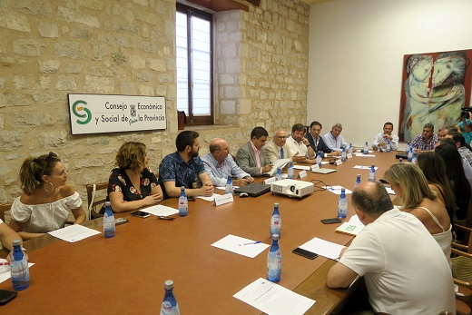 La Diputación solicita al CES Provincial un dictamen sobre la situación de la provincia de Jaén frente al Covid-19.