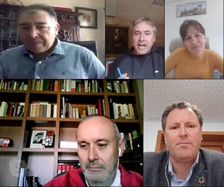 Diputación expresa su apoyo a los GDR de la provincia para la dinamización de la economía tras la crisis sanitaria.