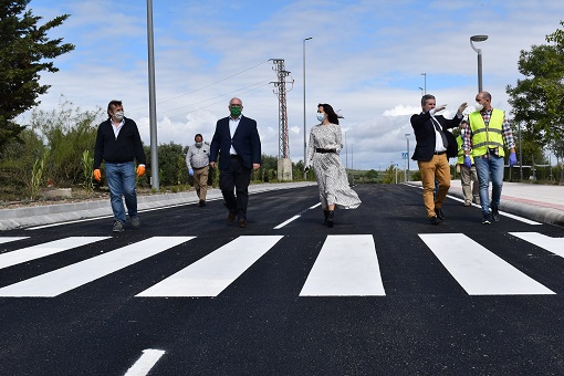 La Junta termina en plazo la construcción del nuevo vial del Conservatorio Superior de Música.