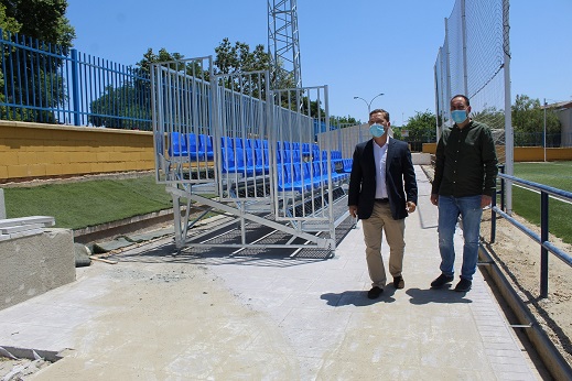 Prosigue el compromiso con el deporte de Andújar y las mejoras en las instalaciones municipales.