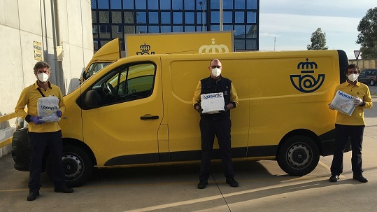 Correos, entre las empresas mejor valoradas por su compromiso social durante la pandemia.