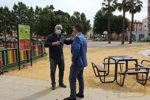 El Ayuntamiento de Andújar prosigue con el Plan de Puesta a punto en diferentes zonas de tránsito y parques  de Andújar y sus pedanías.