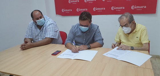 El Ayuntamiento de Andújar renueva su acuerdo de colaboración con la Cámara de Comercio para potenciar el impulso al empresariado andujareño.