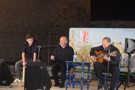 El Circuito «A la Verde Oliva» de Flamenco llegó a Lopera con la actuación de Rafael Ordóñez y Rosario de Córdoba.
