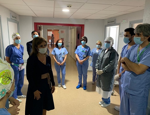 Más de 700 enfermeras realizarán seguimiento a pacientes Covid en Jaén.