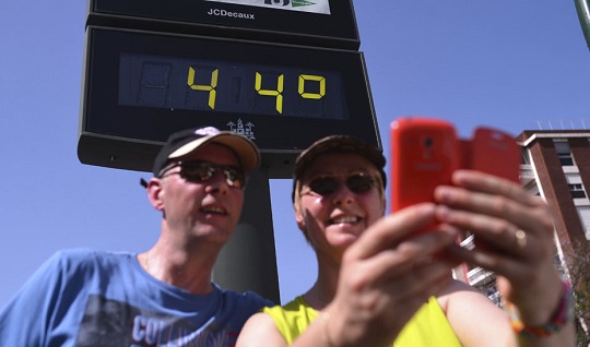Previsto para mañana aviso naranja por altas temperaturas en las campiñas de Sevilla y Córdoba.