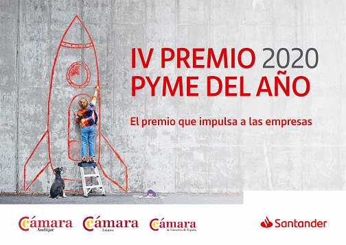 Banco Santander y las Cámaras de Comercio de Andújar y Linares lanzan la cuarta edición del Premio Pyme del Año.