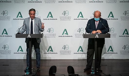 El Gobierno andaluz aprueba medidas para reducir los riesgos de propagación del Covid-19.