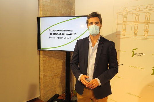 Diputación tramita durante el estado de alarma 200 ayudas a emprendedores y empresas que generarán 450 empleos.