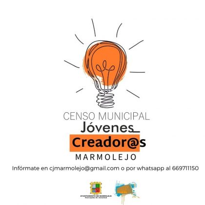 Censo de jóvenes creadores de Marmolejo