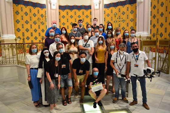 Turismo valora el impacto económico en Linares del rodaje de “El hilo dorado”.