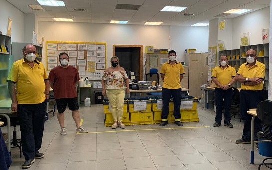 Los carteros y carteras de Villacarrillo, los mejores de España en su categoría.