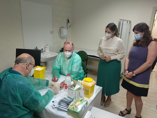 Justicia realiza casi 700 test de COVID-19 al personal de los juzgados de Jaén sin detectar ningún contagio.