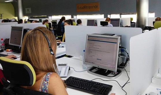 La Junta incrementa un 15% el precio del contrato del servicio de teleasistencia de Salud Responde.