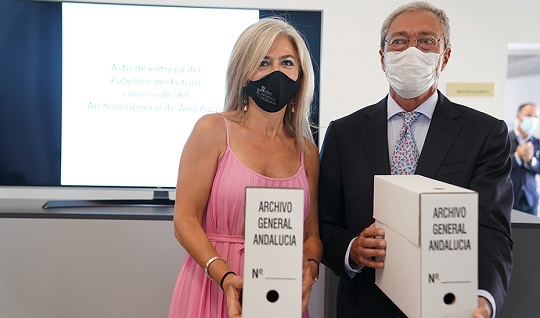 La Junta invierte 5,3 millones en la nueva sede del Archivo General de Andalucía en el Pabellón del Futuro de la Expo’92.