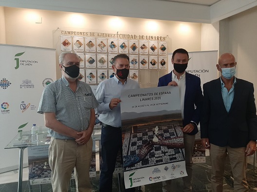 Linares vuelve a convertirse en sede de los principales Campeonatos de España de Ajedrez.