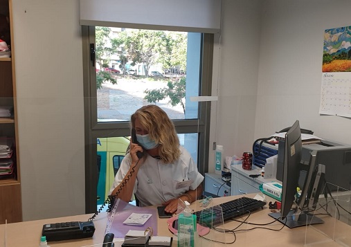 Distrito Sanitario Jaén-Jaén Sur hace seguimiento a pacientes en riesgo social.