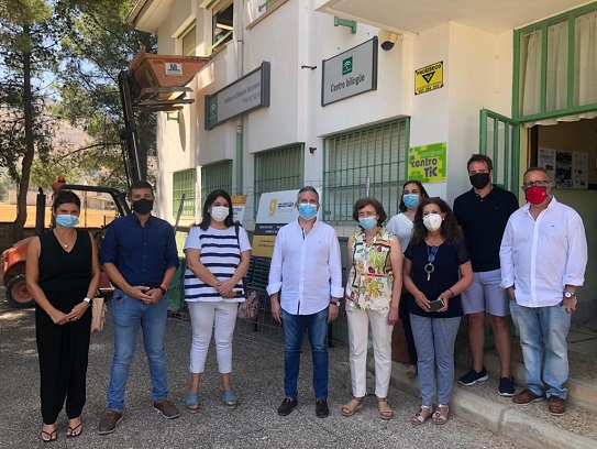 Educación invierte 75.000 euros para adaptar los IES de Mancha Real a los protocolos Covid.