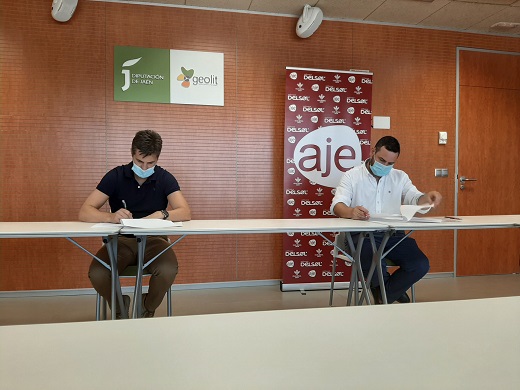 Diputación y AJE Jaén fomentarán la cooperación empresarial entre jóvenes y empresarios de la provincia.