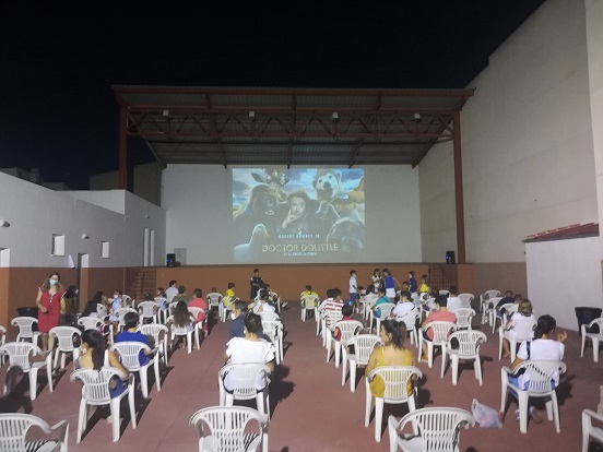 Más de 16.000 espectadores jiennenses han visto las proyecciones incluidas en el Cineverano 2020 de Diputación.