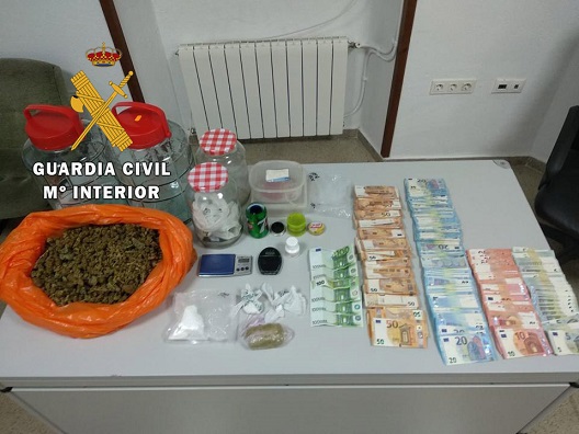 Desarticulado un punto de venta de droga en Arjona.