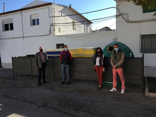 Diputación destina más de 2 millones de euros a integrar los contenedores en los municipios de menos de 20.000 habitantes.