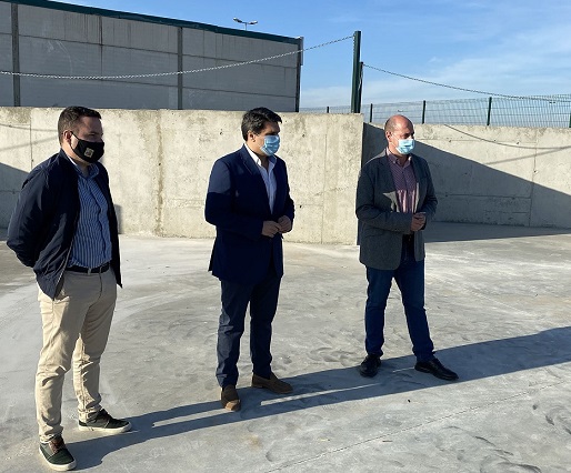 Marmolejo cuenta ya con un punto de acopio de residuos de la construcción.
