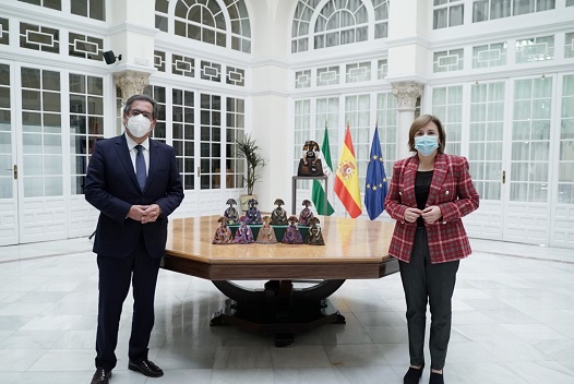 El Gobierno distingue con los Premios Menina a nueve personas y entidades por su lucha contra la violencia de género en Andalucía.