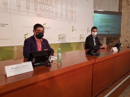 Diputación va a conceder este 2020 cerca de 400 ayudas directas a autónomos que suman 1,8 millones de euros.