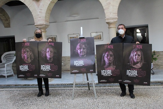 El Ayuntamiento de Andújar conmemora el 25 de Noviembre con una campaña “innovadora” que refleja la verdadera situación de las víctimas de violencia de género.