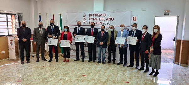 Martín López Carburantes Pyme del Año de Jaén 2020.