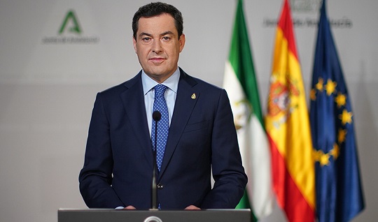 Moreno anuncia una ‘desescalada’ en dos fases y hace un llamamiento a la prudencia: «No le perdamos el respeto al coronavirus”.