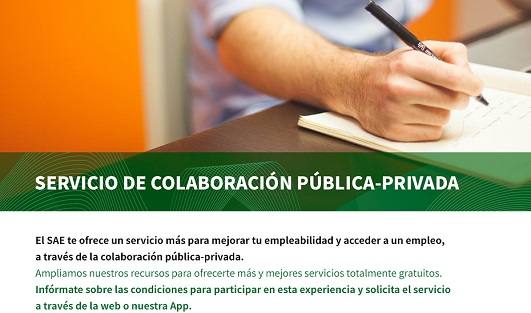 Empleo inicia un proyecto de colaboración público-privada para atender a 4.000 desempleados con dificultades de inserción.