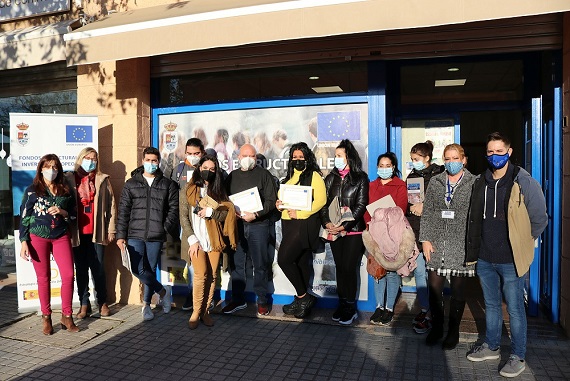 Más de una treintena de alumnos completan su formación en tres cursos impartidos por el Ayuntamiento de Andújar en el marco de la Estrategia de Desarrollo Urbano Sostenible e Integrado, EDUSI.