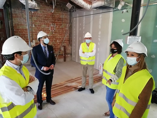 El Hospital Neurotraumatológico realiza obras de ampliación de la UCI.