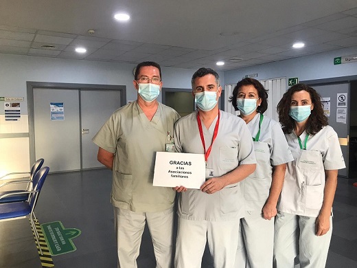 La Agencia Sanitaria Alto Guadalquivir agradece a más de 150 entidades sus colaboraciones y donaciones realizadas durante la pandemia.