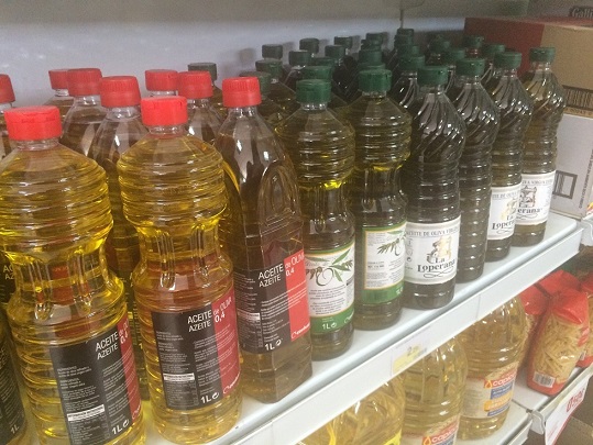 El aceite de oliva es el producto agroalimentario andaluz que más se exporta.