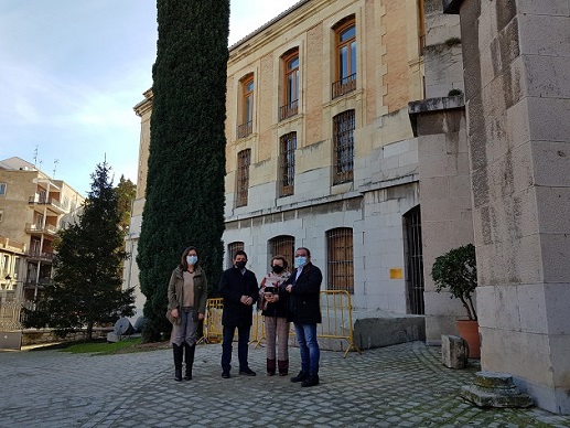 La Diputación sustituirá la cubierta del Palacio Provincial para solventar los problemas de humedades del edificio.