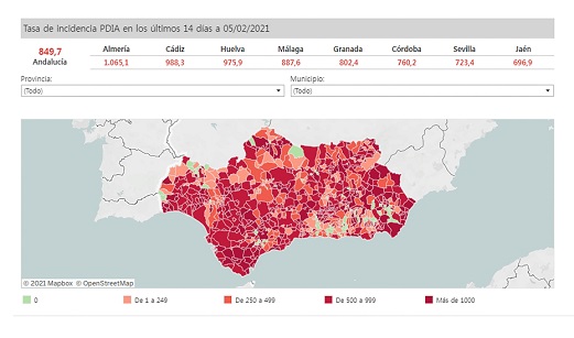 El seguimiento diario del Covid multiplica por 6 en 2020 las visitas a la web del IECA con 12,7 millones de accesos.