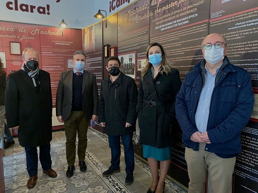 Baeza inaugura un nuevo espacio expositivo dedicado a Machado, que ha sido sufragado por la Diputación.