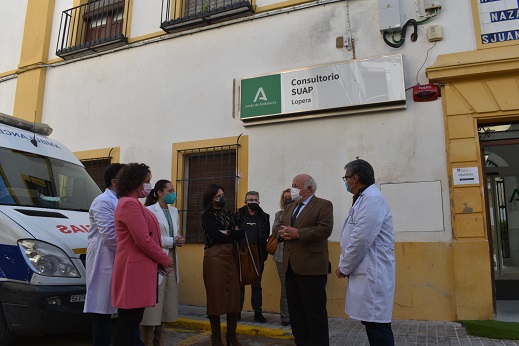 La Consejería de Salud ha invertido 451.200 euros en el Centro de Salud de Lopera.
