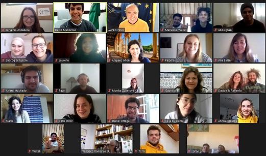 El IAJ forma a jóvenes voluntarios de otros países que llegan a Andalucía para colaborar con ONG.