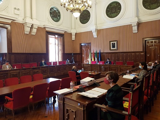 Aprobada en Diputación la moción de apoyo a los trabajadores del Hospital Alto Guadalquivir de Andújar.