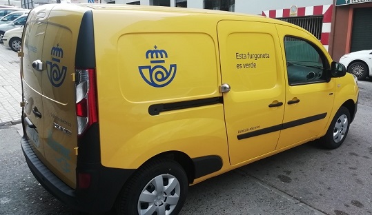 Correos dispone de 238 vehículos eléctricos en su flota de Andalucía.