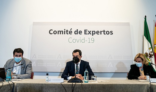 Andalucía mantiene la mayoría de medidas vigentes para evitar una cuarta ola.