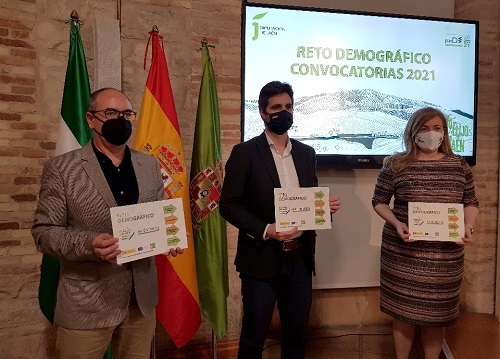 Diputación lanza las convocatoria de ayudas del Programa Reto Demográfico con 4 millones de euros para 2021-2022.