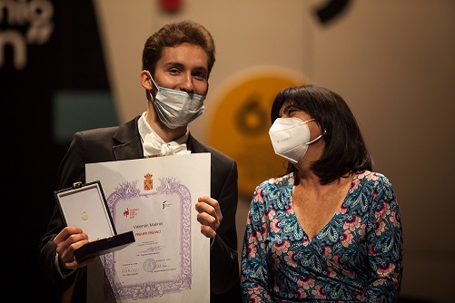 El pianista ruso Valentin Malinin se impone en la 62ª edición del Premio “Jaén” de Piano de la Diputación.