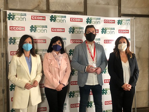 La subdelegada defiende la generosidad de todos en el diálogo social para superar las consecuencias económicas y sociales de la crisis generada por la pandemia.