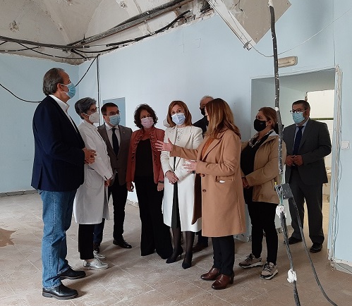 Salud y Familias invierte 1,2 millones de euros en el Antiguo Hospital de Andújar.